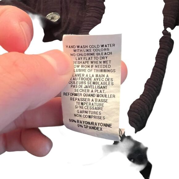 Antistar black long sleeve midi dress - Picture 5 of 10